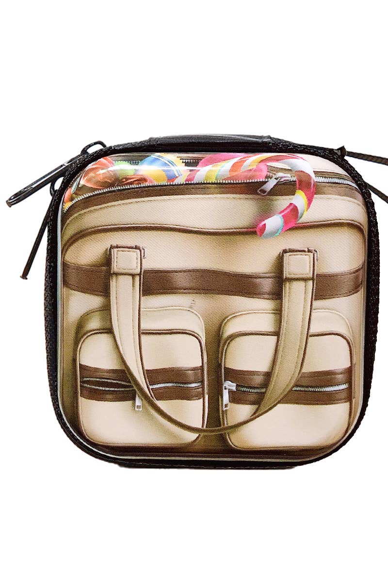 Vintage Handbag Glossy Candy Coin Bag