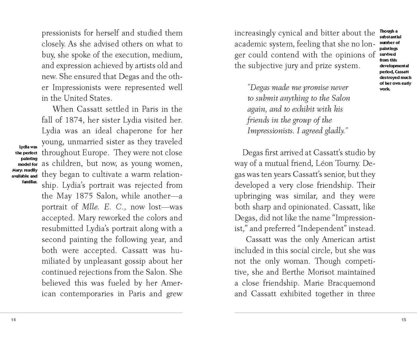 A Short Biography of Mary Cassatt