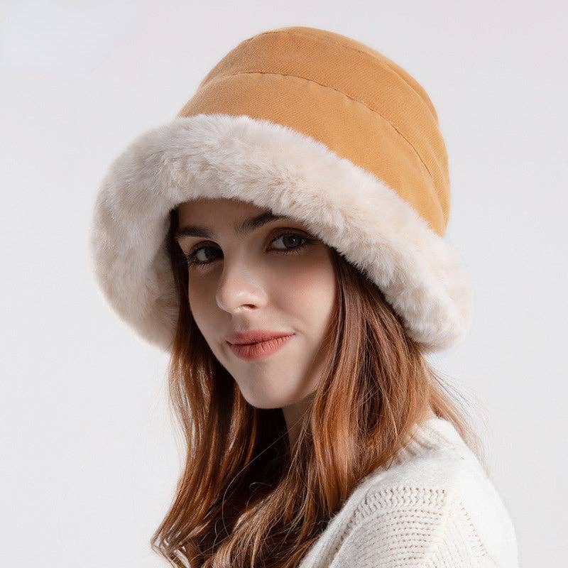 Winter Furry Bucket Hat