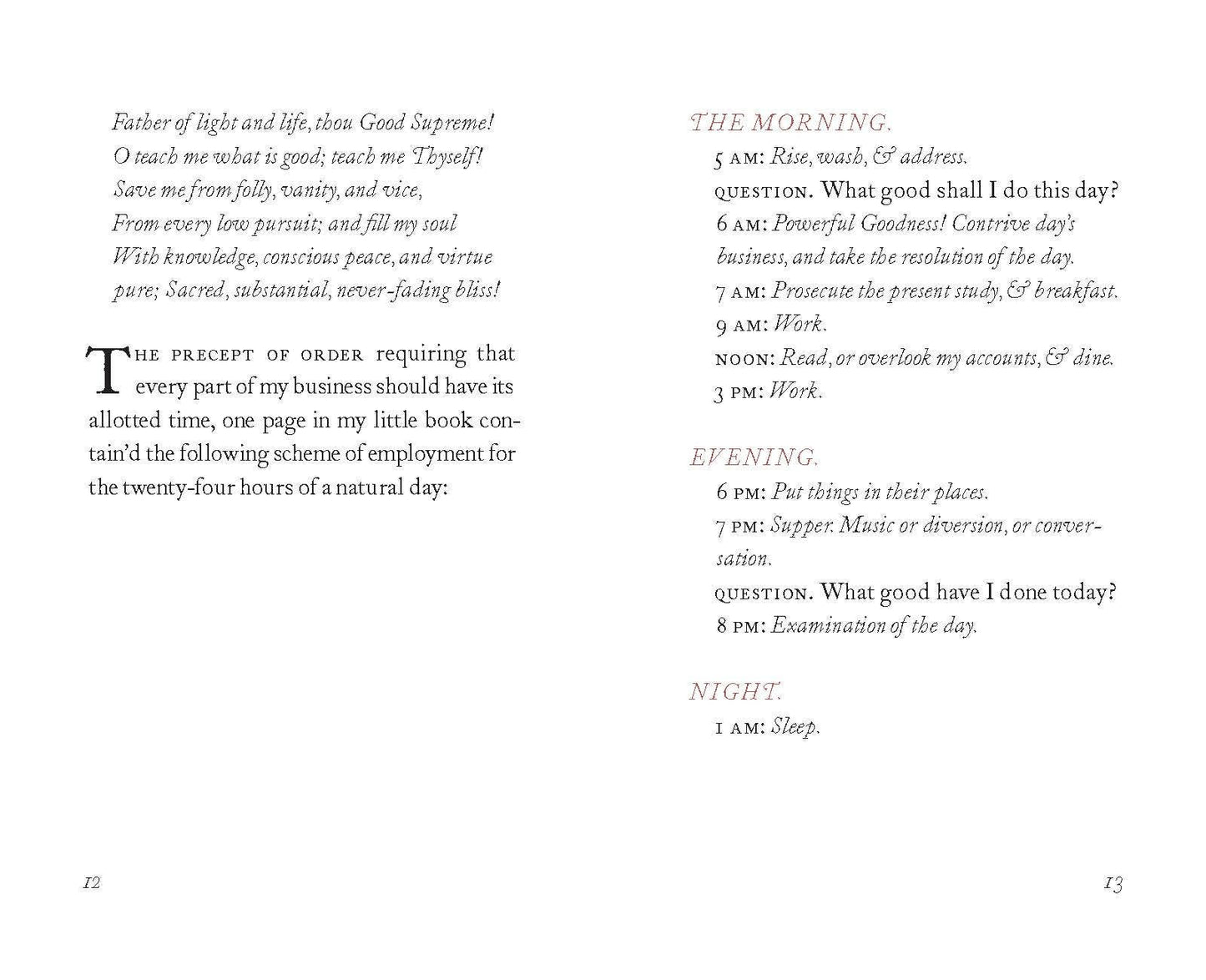 Benjamin Franklin's Book of Virtues