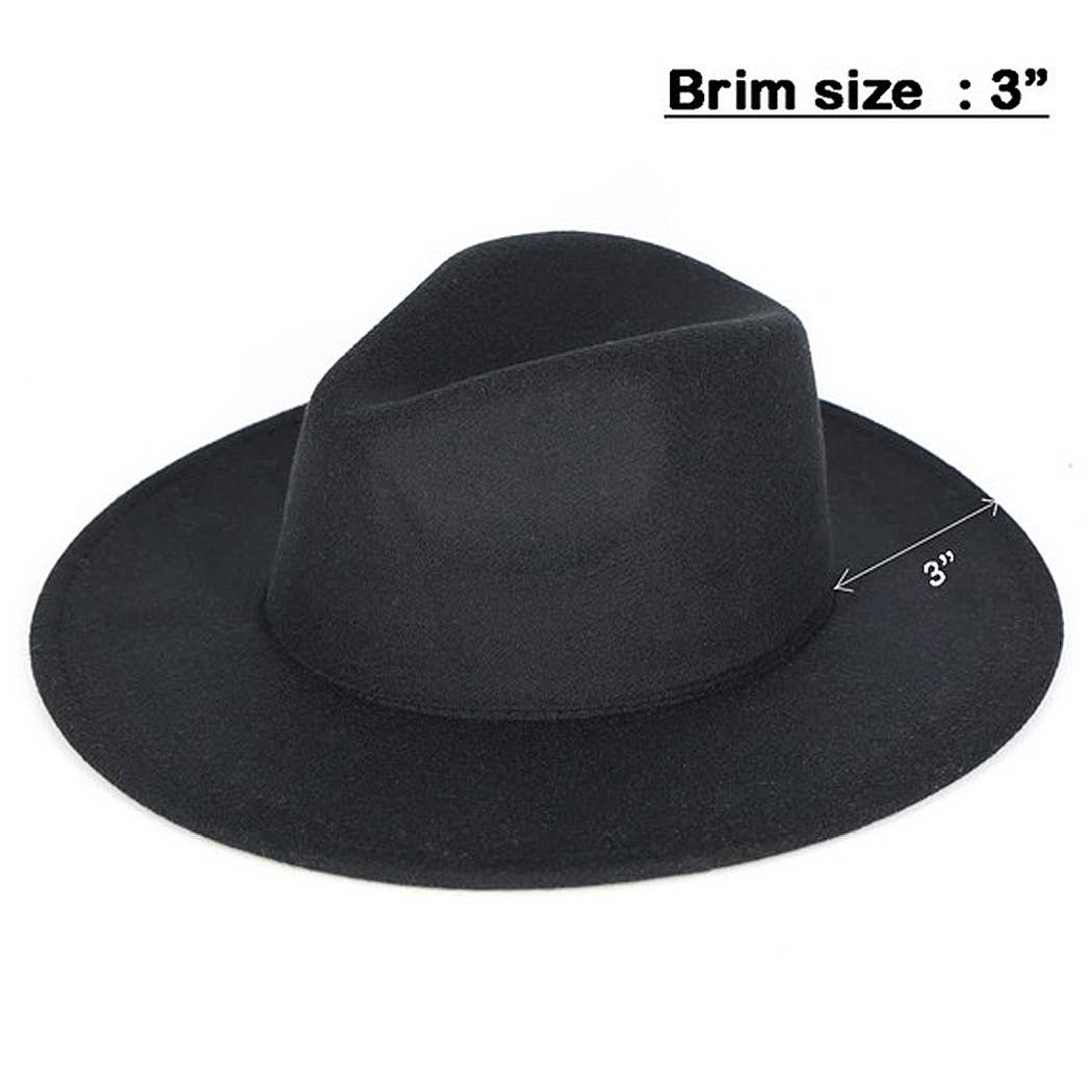 Solid Panama Hat