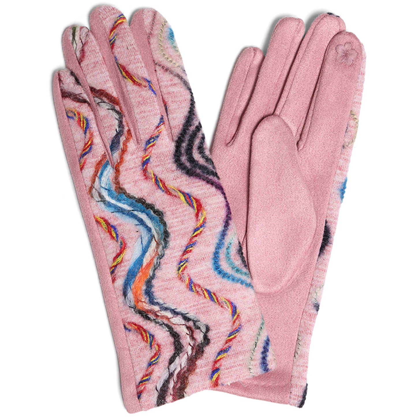Wavy Swirled Gloves