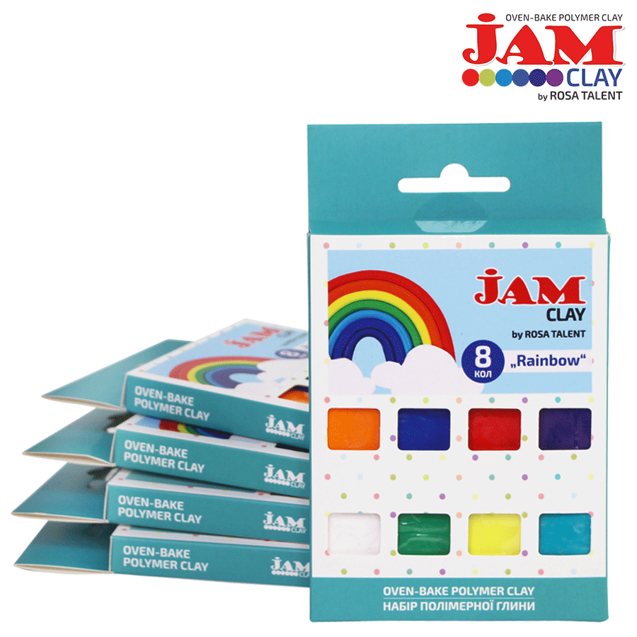 Polimer clay set-Unicorn