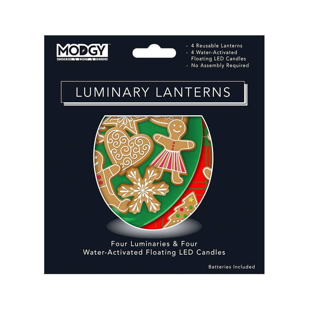 Luminary Lanterns - Gingy - Gingerbread - Christmas
