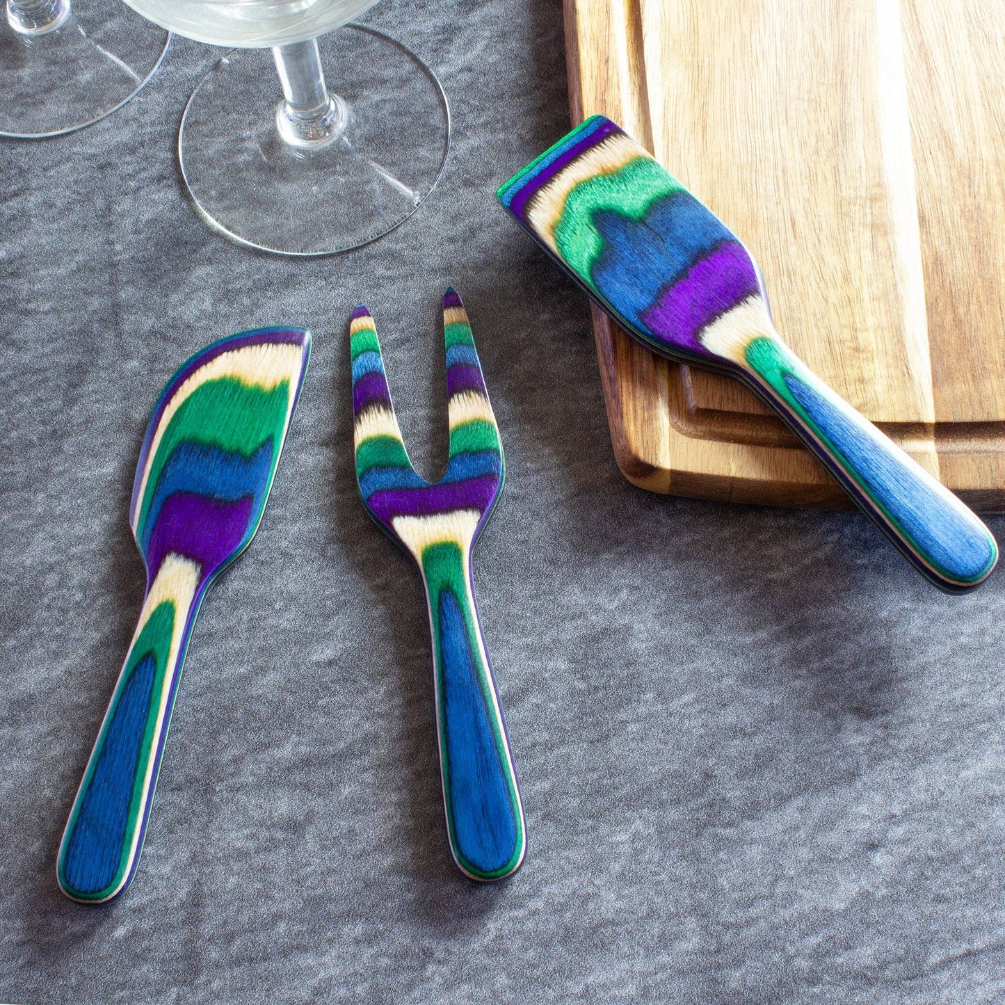 Baltique® Mumbai Collection 3-Piece Cheese Tool Set