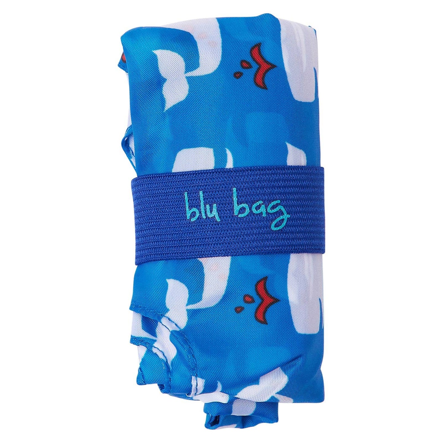 WHALE BLUE Reusable Shopper blu Bag