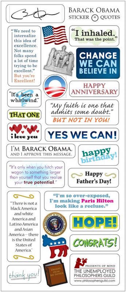 Barack Obama Card