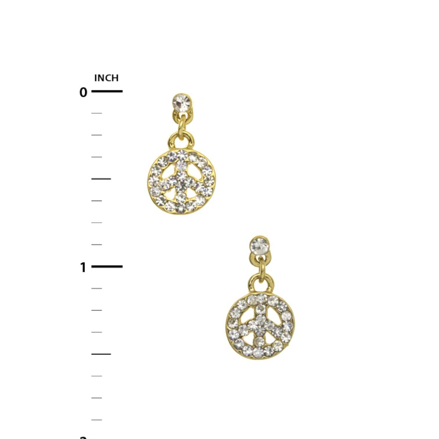 Crystal Peace Earrings