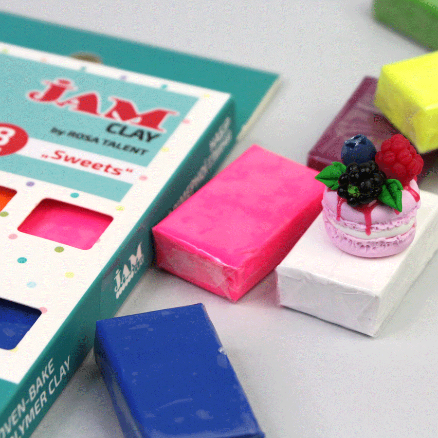 Polimer clay set-Unicorn