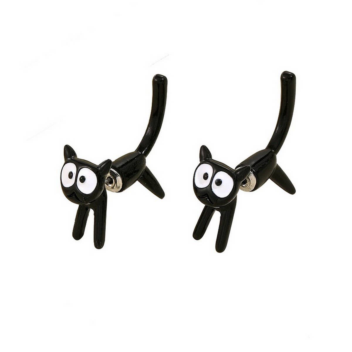 Kitten earrings