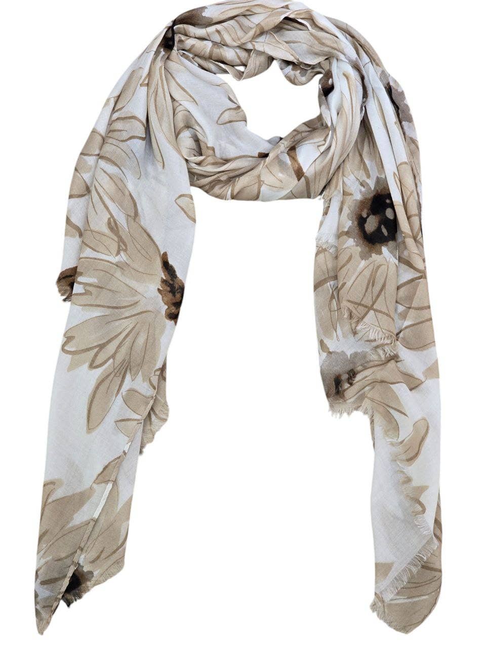 Flower Cotton Spring Summer Scarves