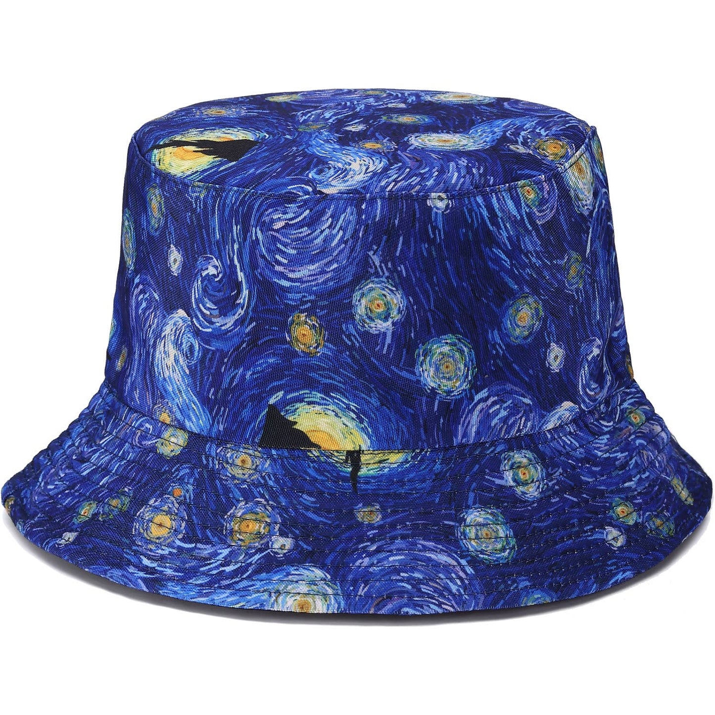 Van Gogh starry night bucket hat