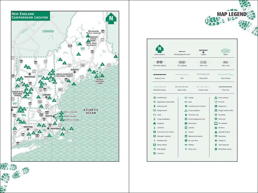 Best Tent Camping: New England 4e