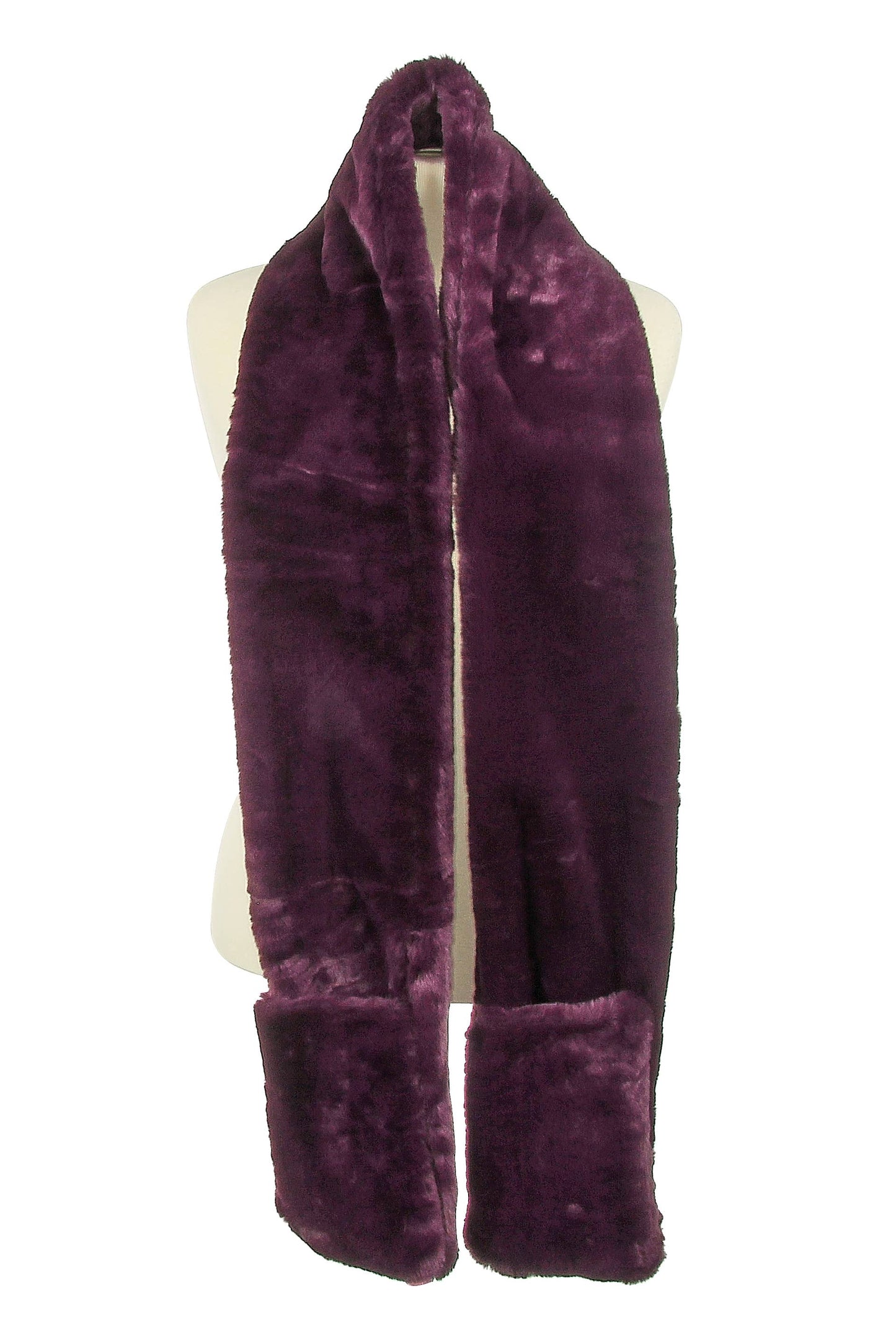 Plush Pocket Scarf, 6 Assorted colors