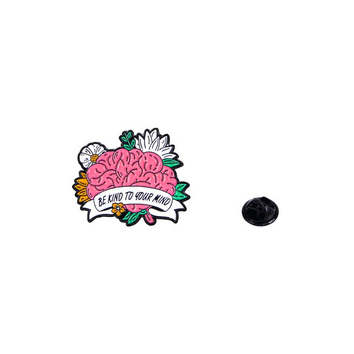 Message pins/brooches