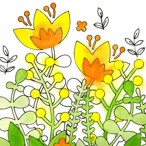 20-Minute Studio Watercolor Art For Beginners