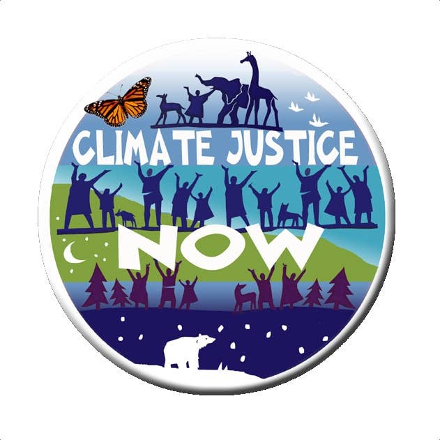 Button - Climate Justice Now