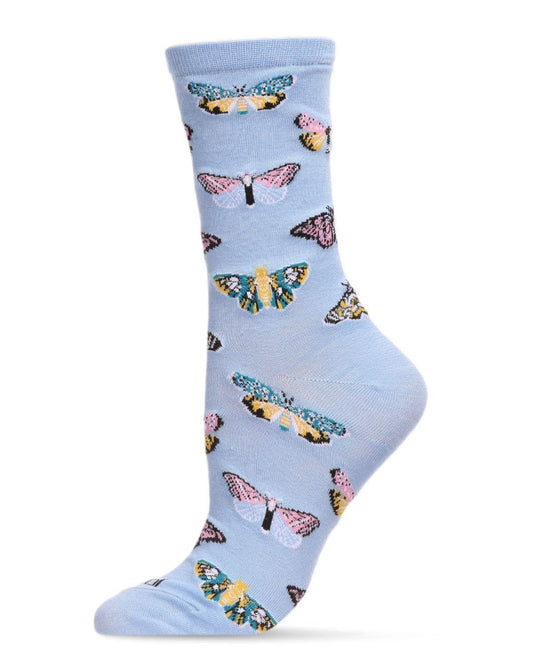 Butterfly Crew Socks