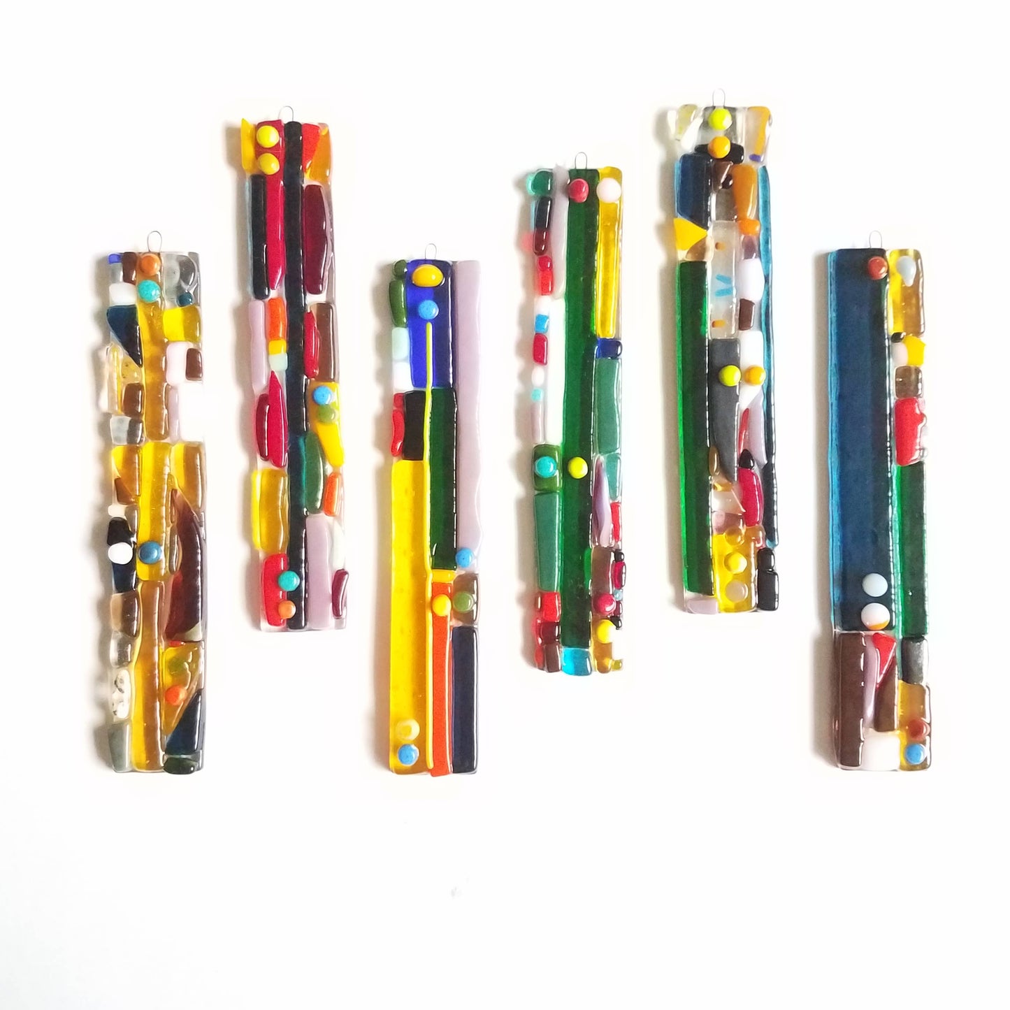 Scrap Glass Suncatchers