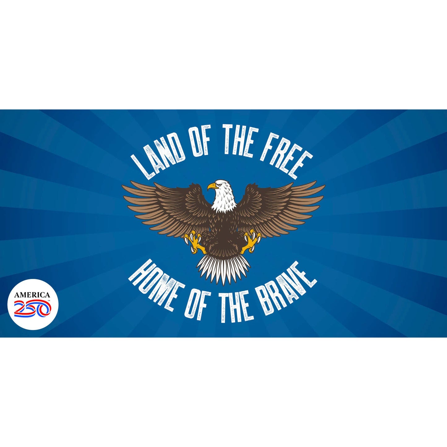 Land of the Free Bumper Sticker