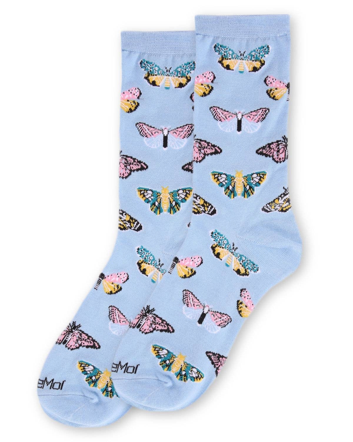 Butterfly Crew Socks