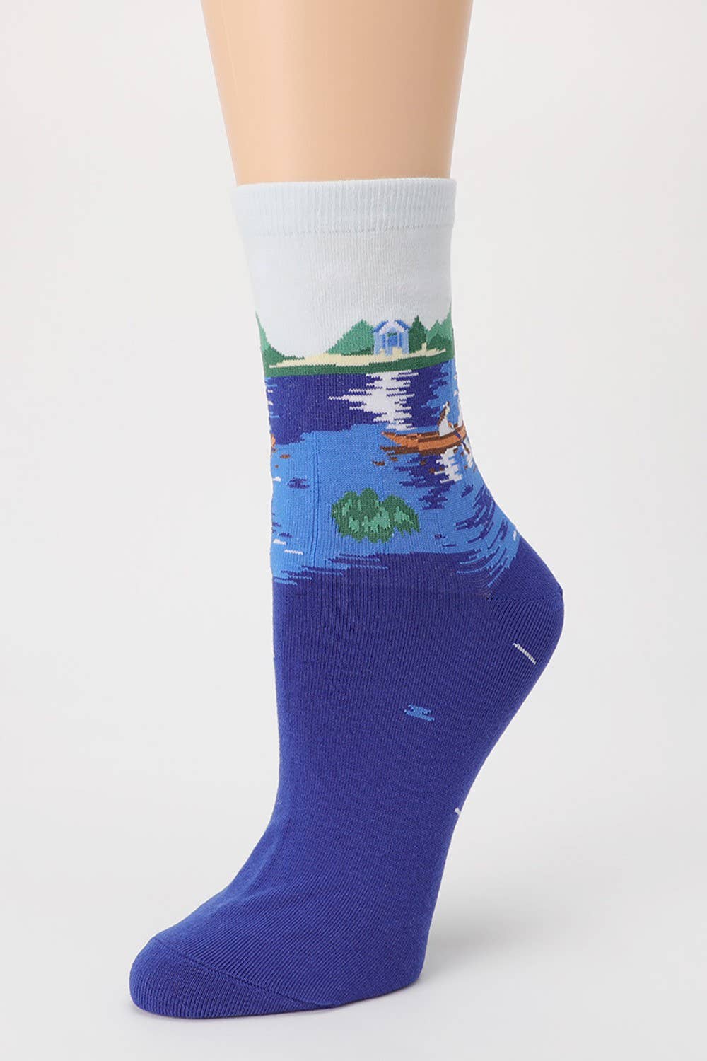 Famous Painting Crew Length Socks
