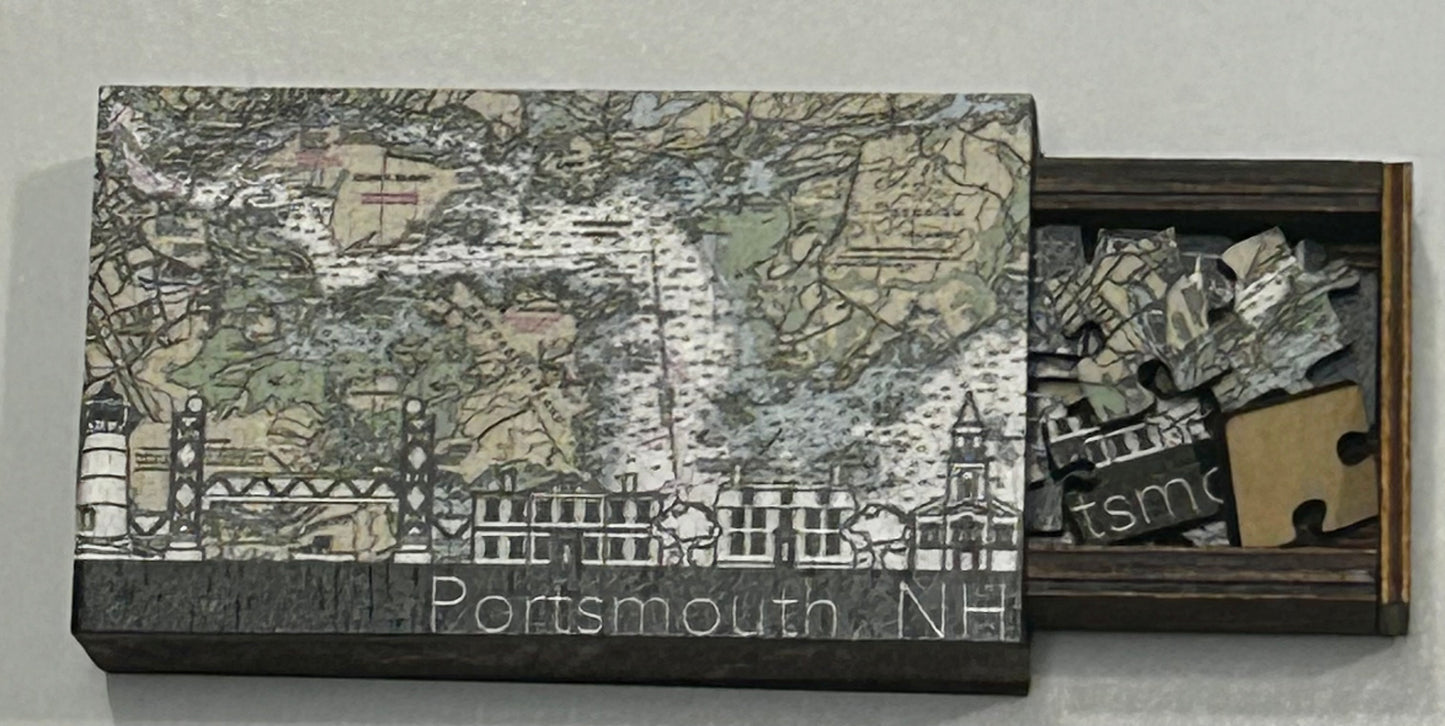 Portsmouth puzzle keepsake box