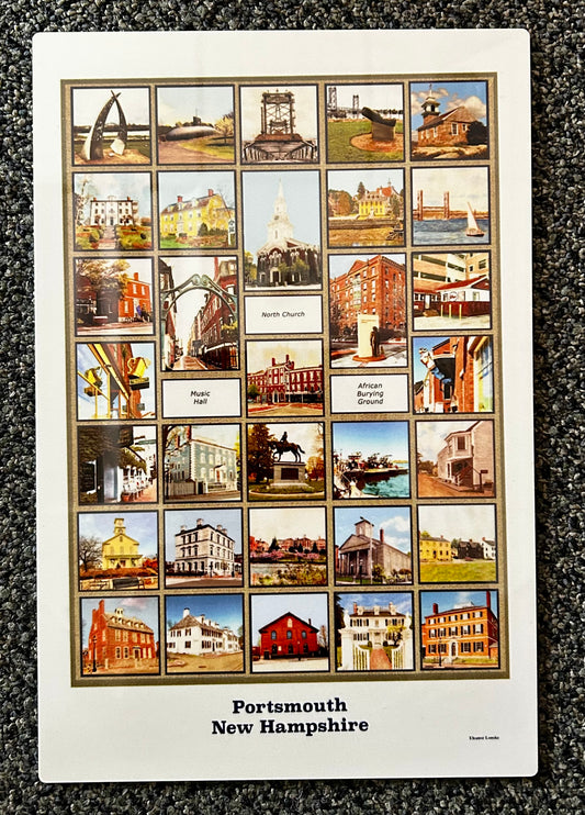 Icons of Portsmouth Aluminum Poster