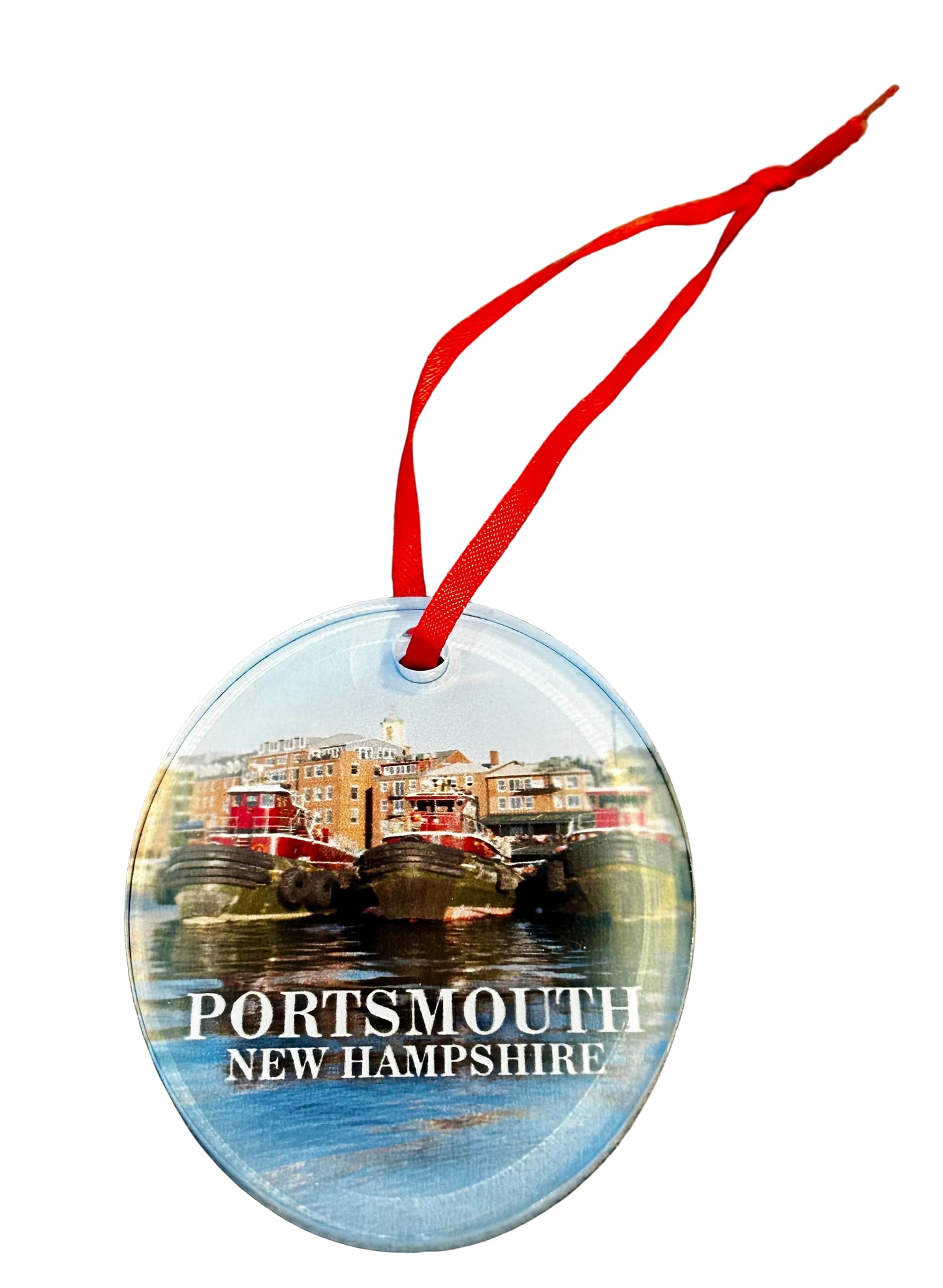 Portsmouth tugboat ornament