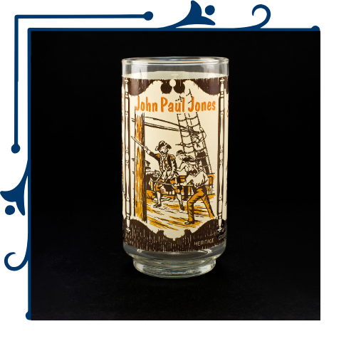 Adopt an Artifact: John Paul Jones Souvenir Glass