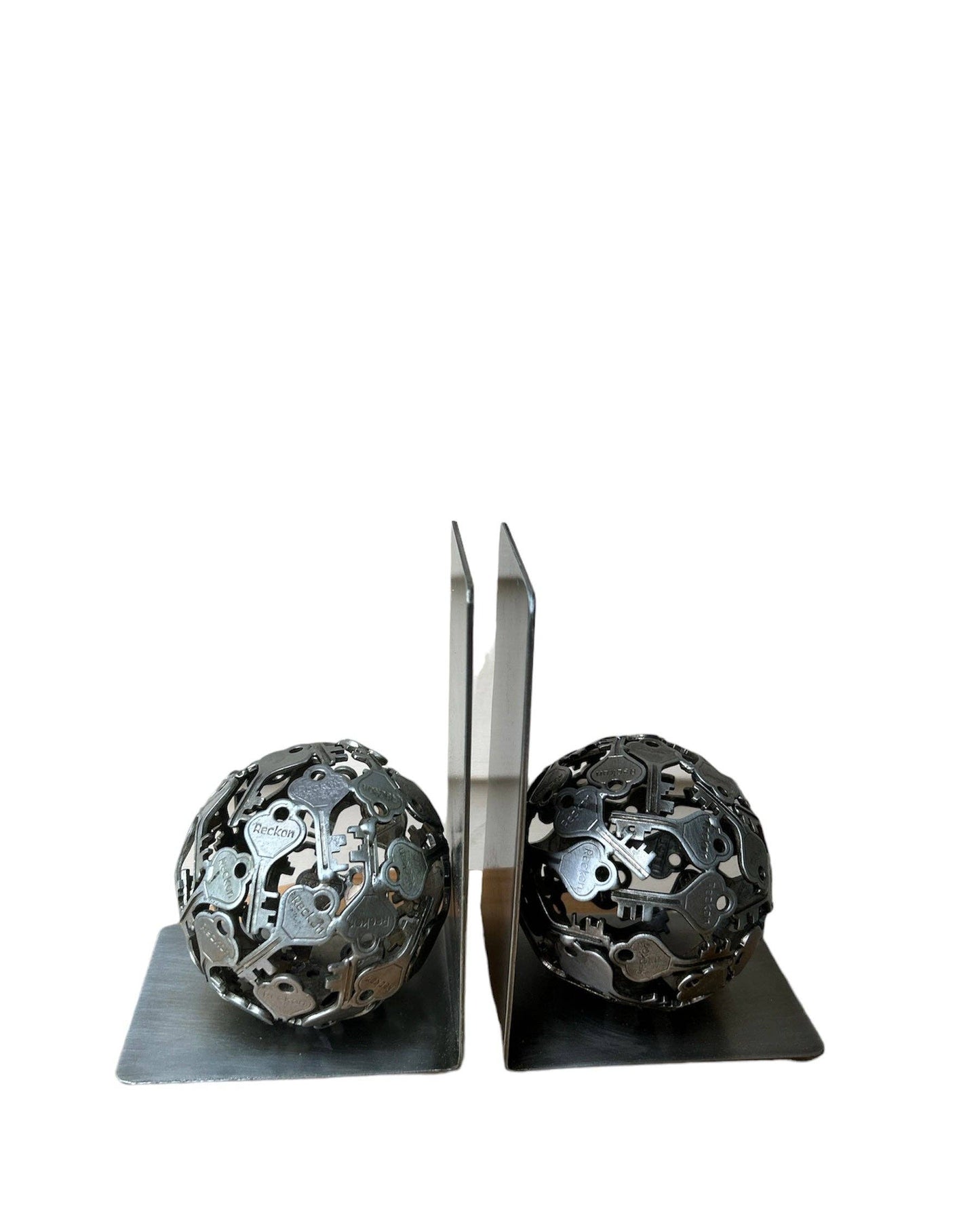 Recycled Keys Bookends