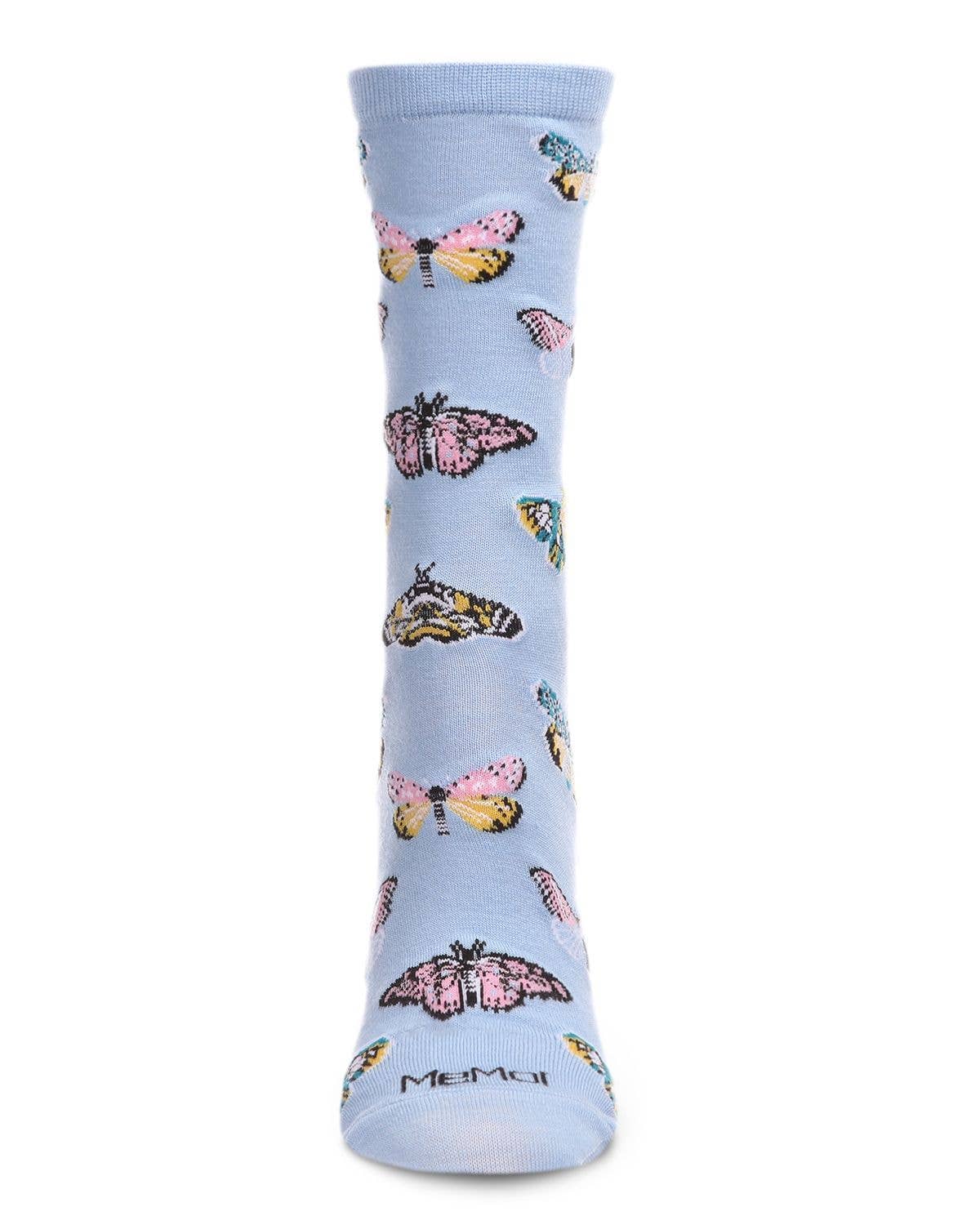 Butterfly Crew Socks