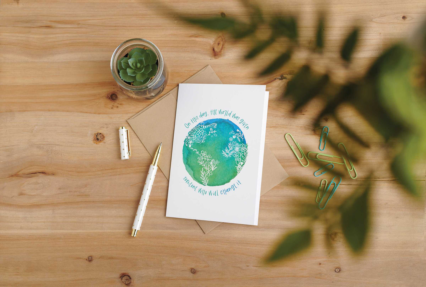 On This Day Greeting Card