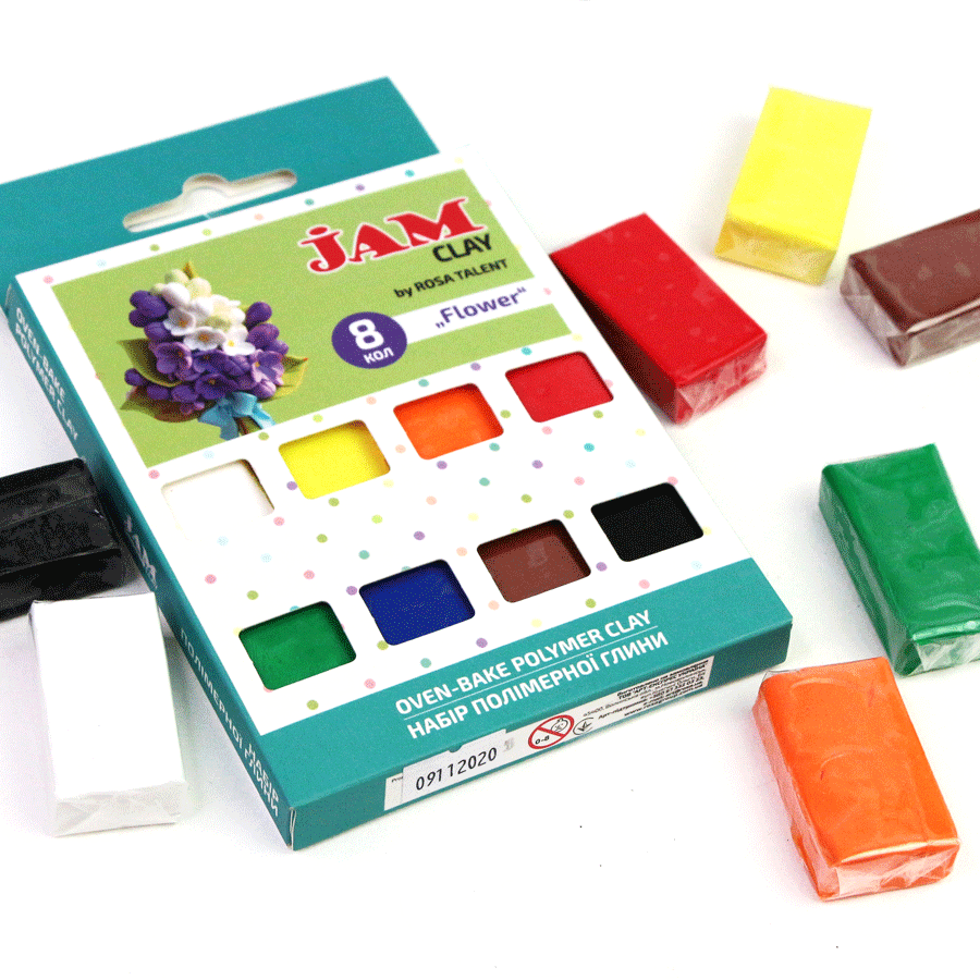 Polimer clay set-Unicorn