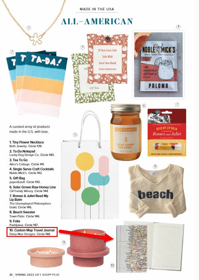 Portsmouth Map Travel Journal