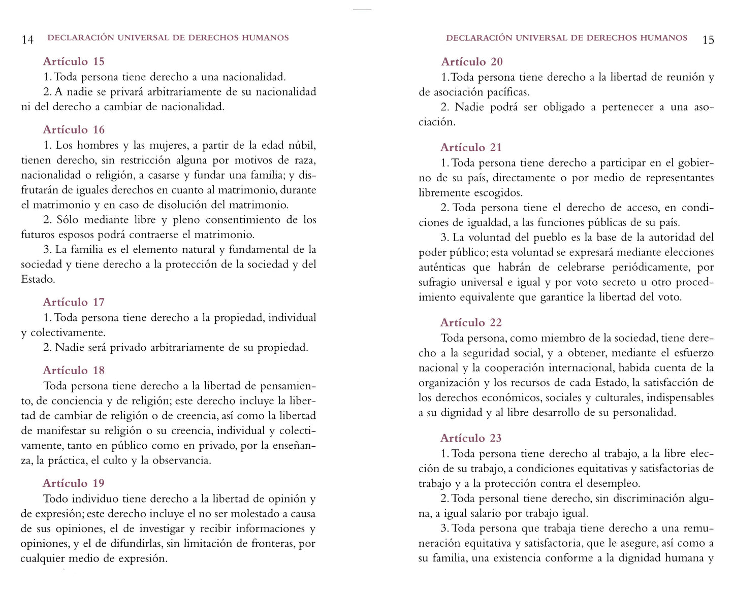 Universal Declaration of Human Rights