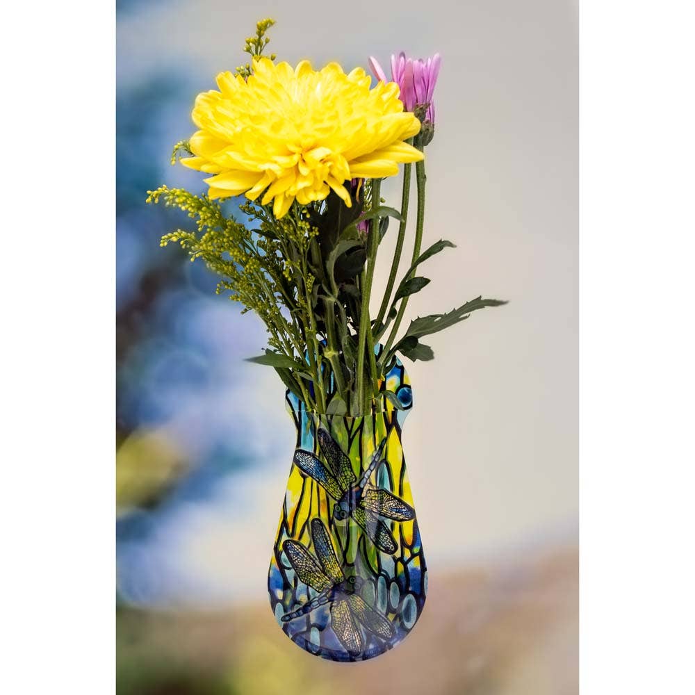 Louis C. Tiffany Dragonfly Suction Cup Vase