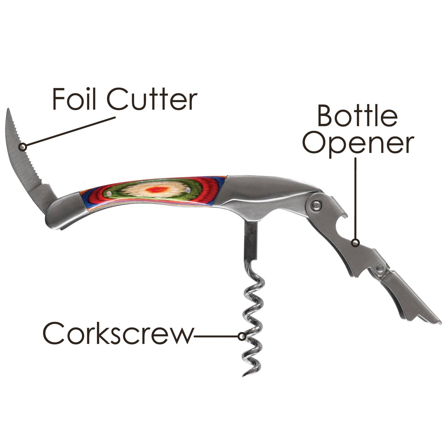 Baltique® Marrakesh Collection Waiter's Friend Corkscrew