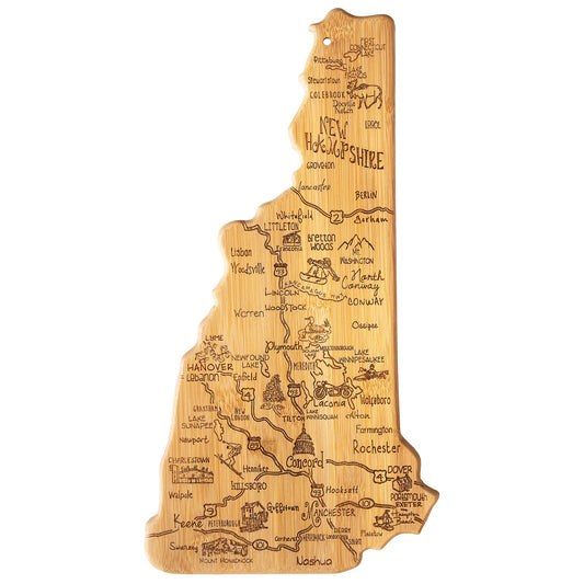 Destination New Hampshire Cutting Board
