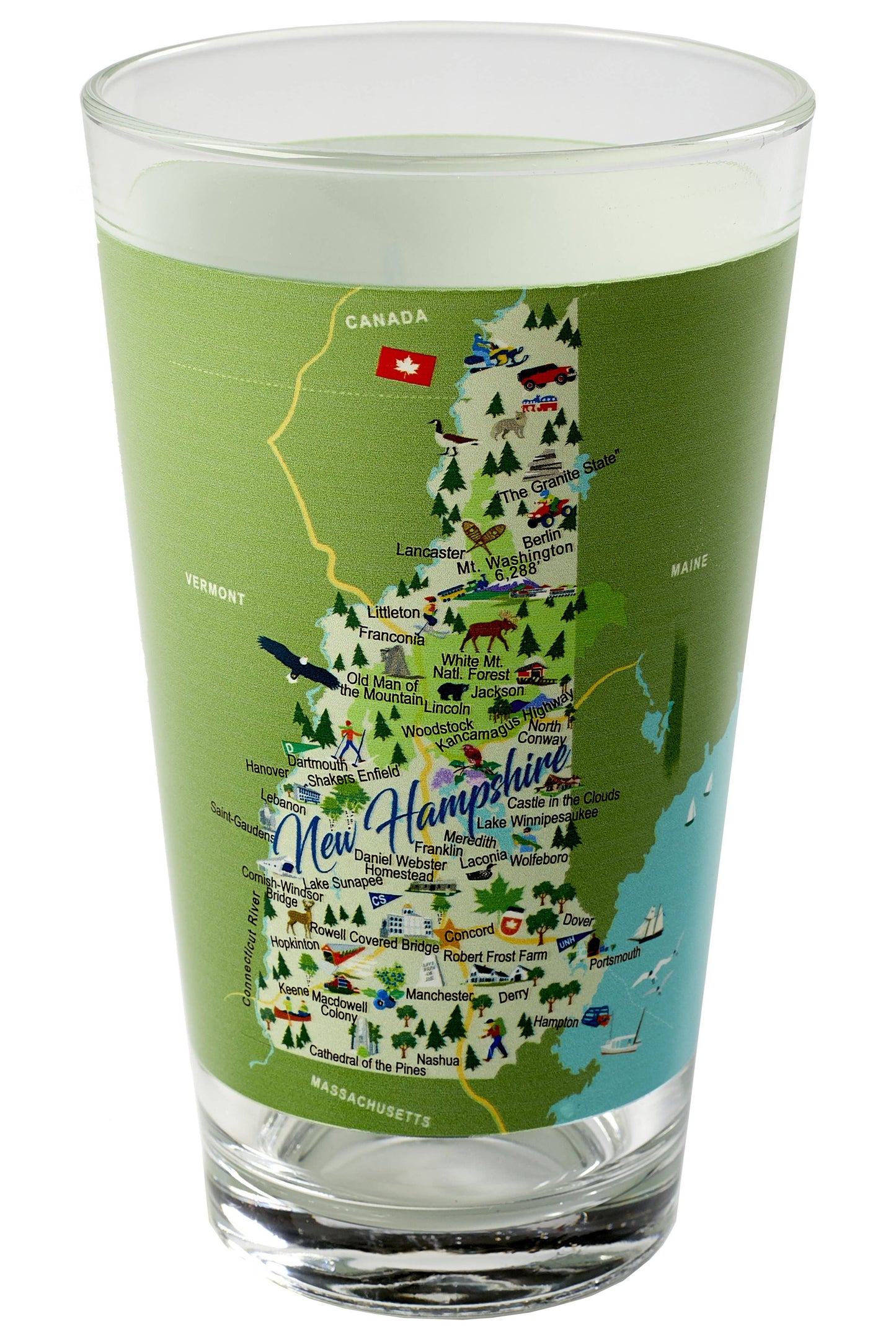 New Hampshire 16-oz. Pint Glass