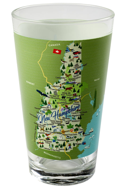 New Hampshire 16-oz. Pint Glass