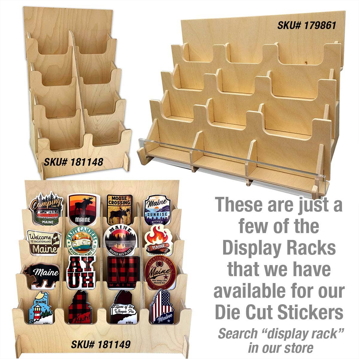 New Hampshire Live Free or Die Cut Vinyl Sticker