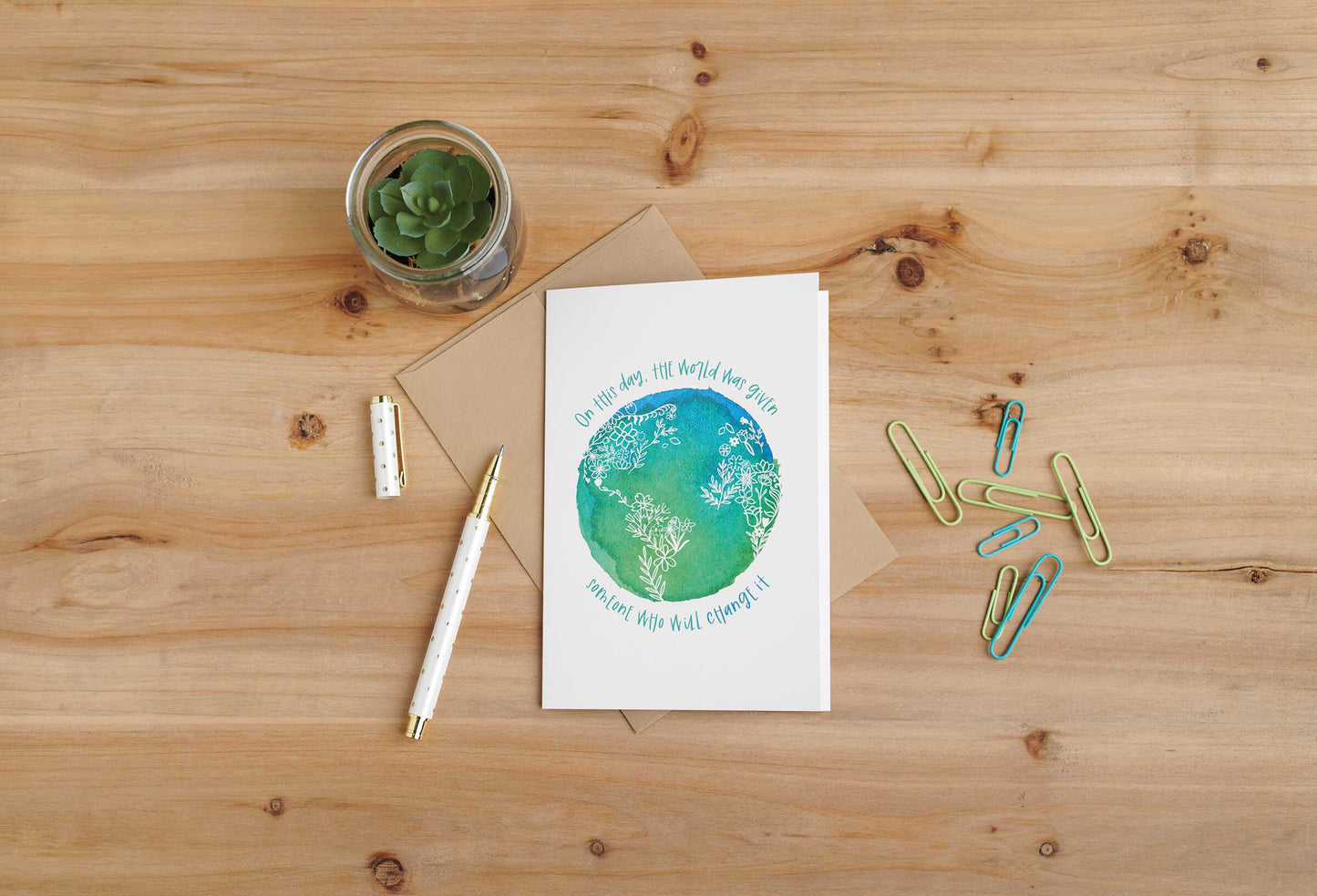 On This Day Greeting Card