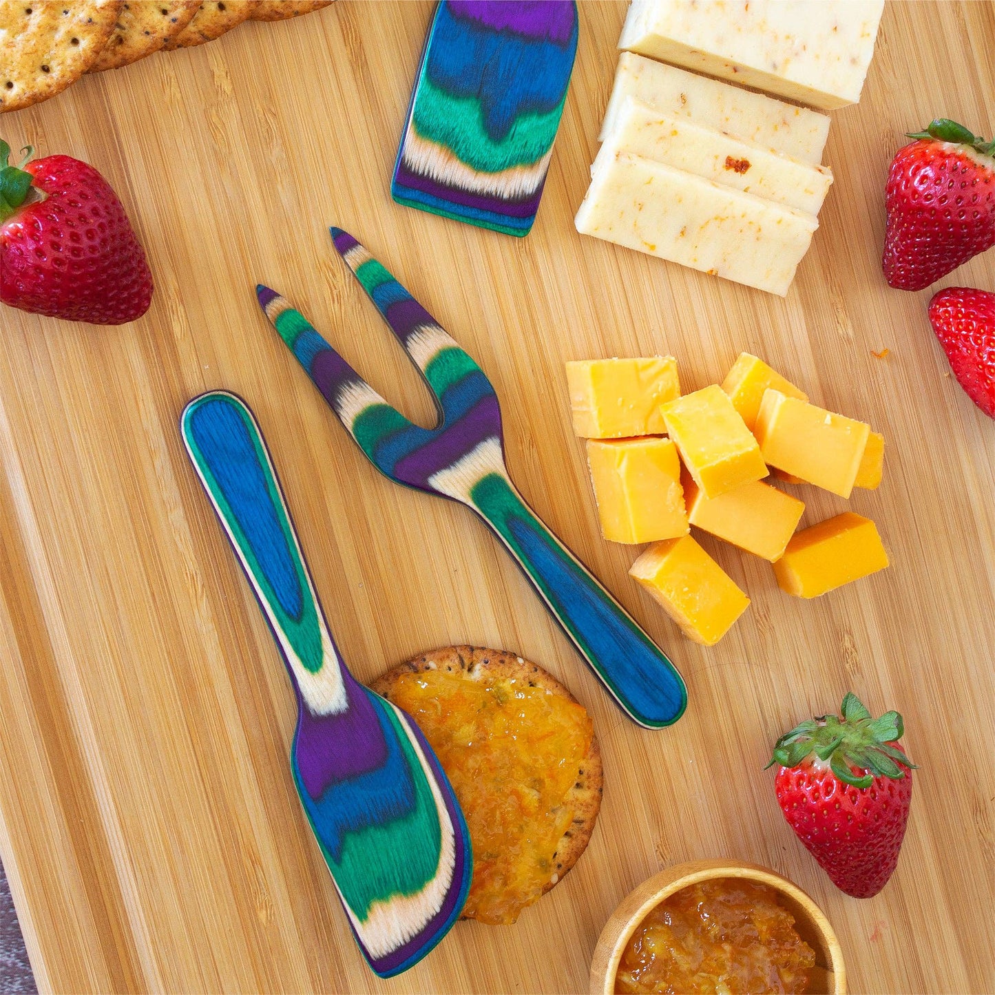 Baltique® Mumbai Collection 3-Piece Cheese Tool Set