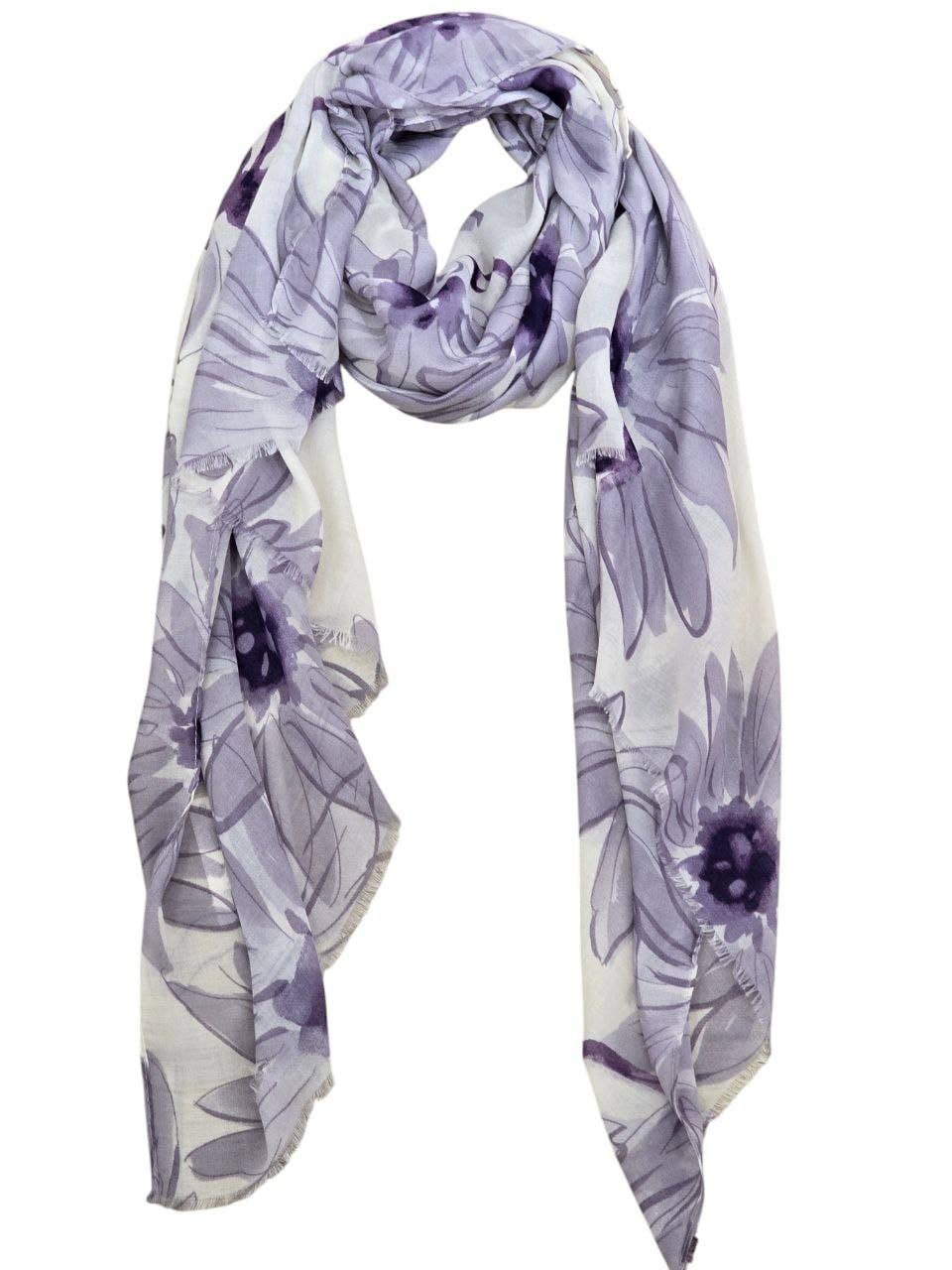 Flower Cotton Spring Summer Scarves