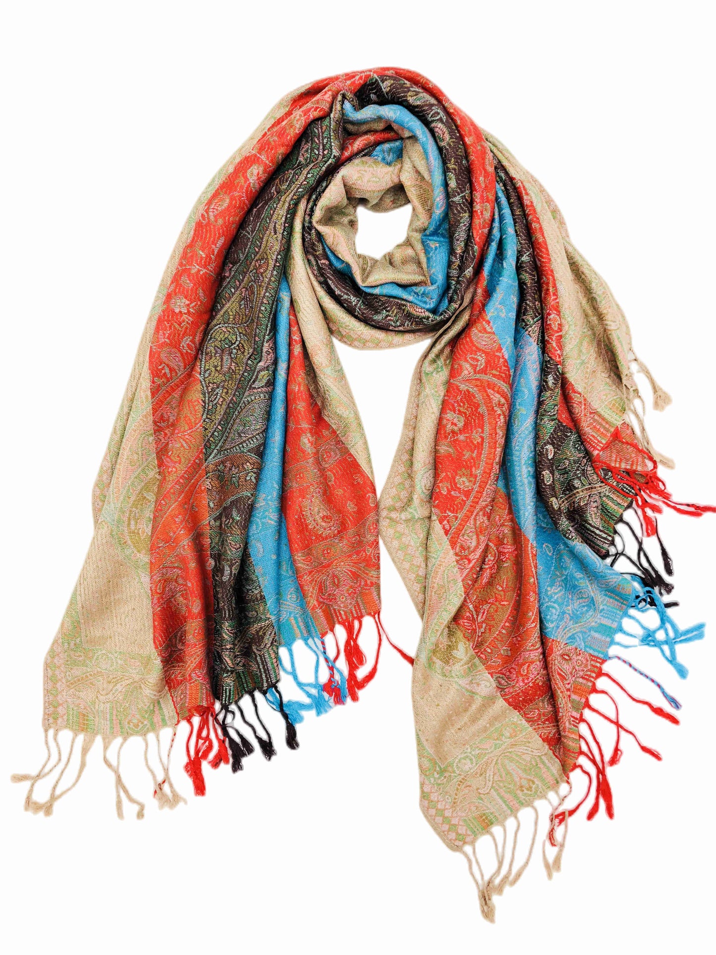 Paisley Pashmina Scarf