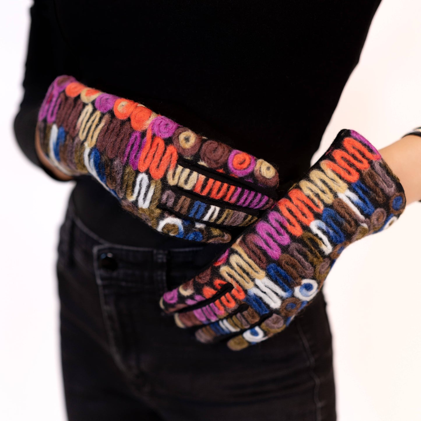 Assorted Embroidered Gloves