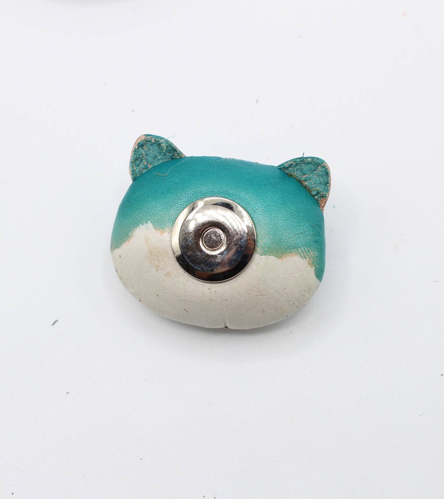 Handmade leather assorted magnet tropical fish
