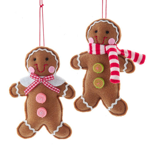 Gingerbread Men and Women ornaments