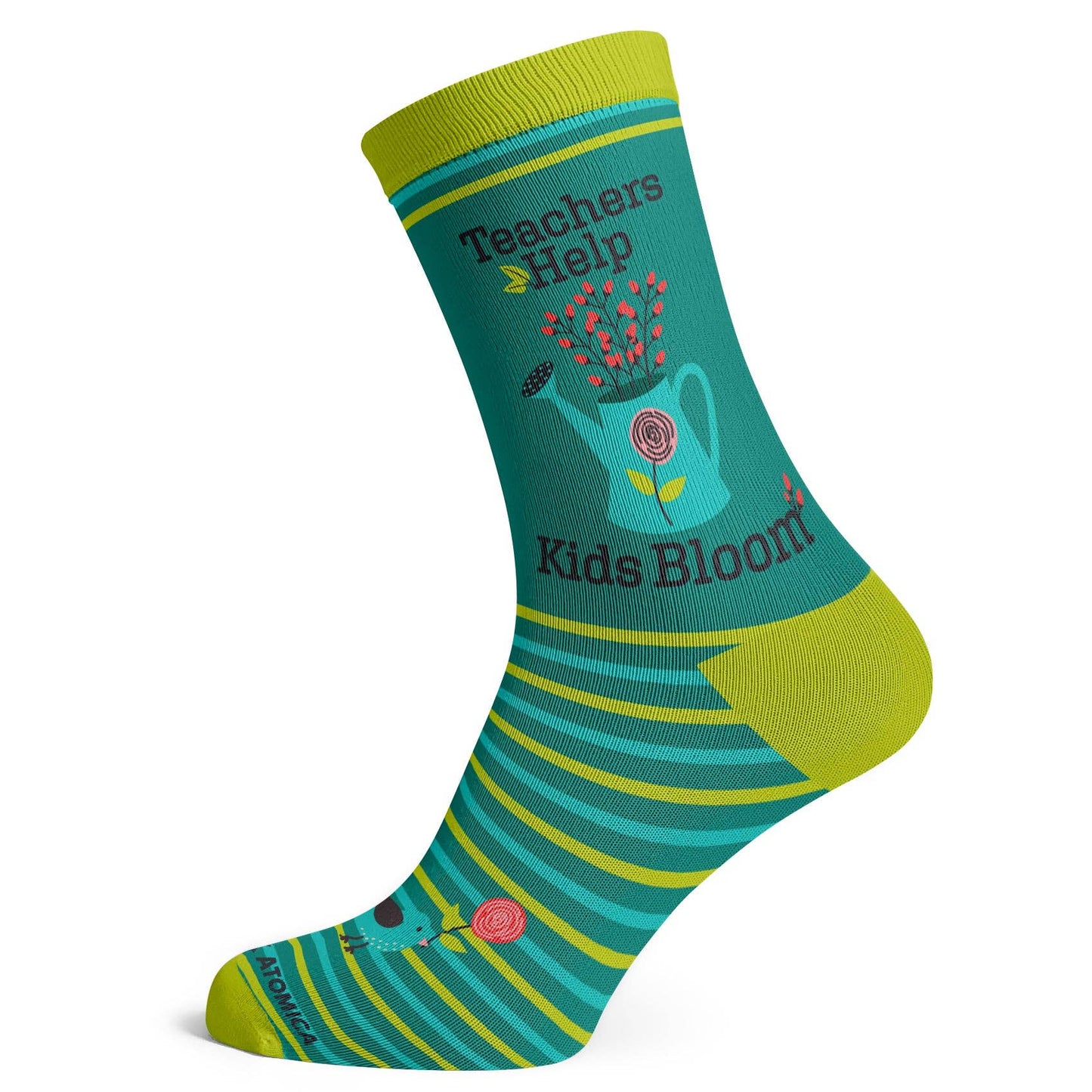 Teachers Blooms Socks